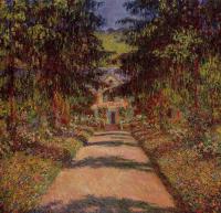 Monet, Claude Oscar - The Main Path at Giverny